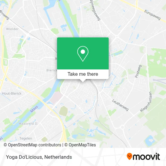 Yoga Do'Licious map