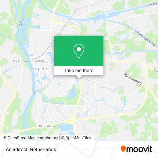 Asiadirect map