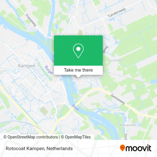 Rotocoat Kampen map