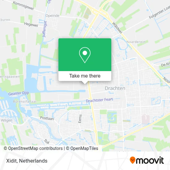 Xidit map