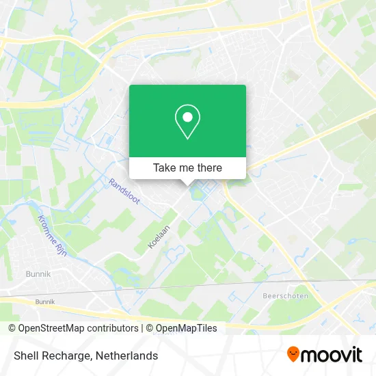 Shell Recharge map