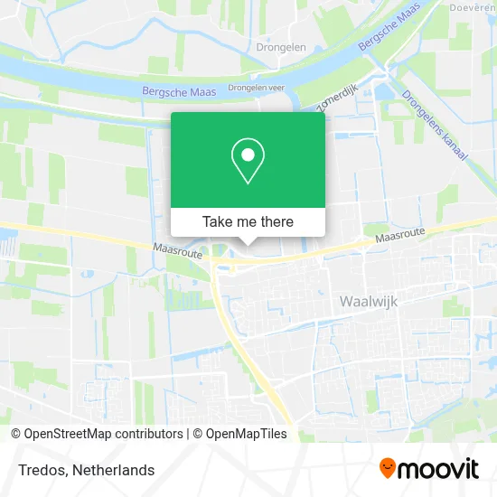 Tredos map