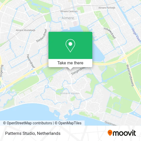 Patterns Studio map
