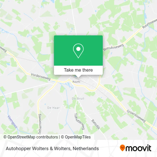Autohopper Wolters & Wolters map