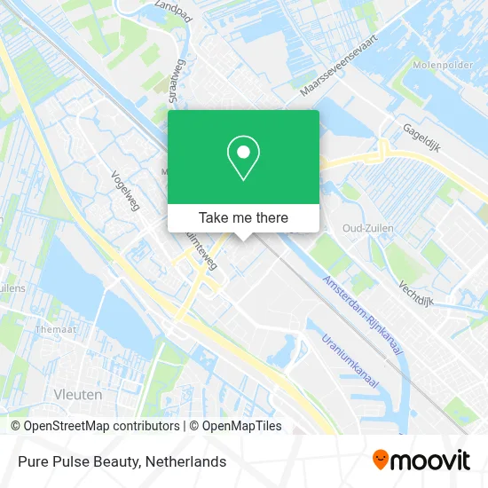 Pure Pulse Beauty map