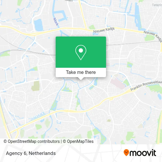 Agency 6 map