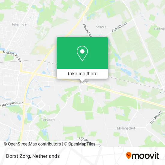 Dorst Zorg map