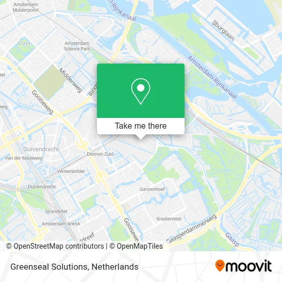 Greenseal Solutions map