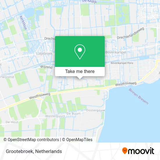 Grootebroek map