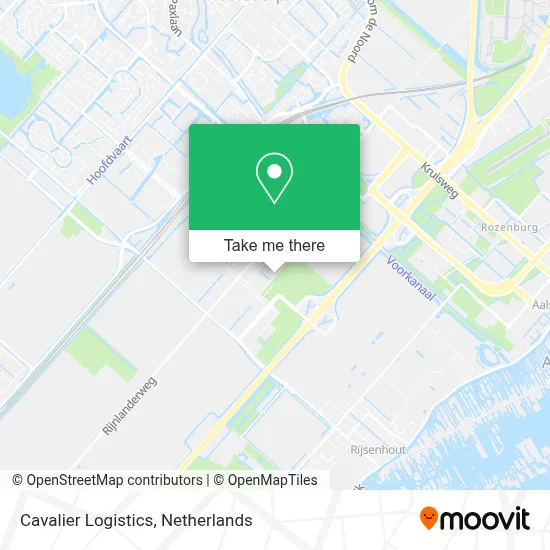 Cavalier Logistics map