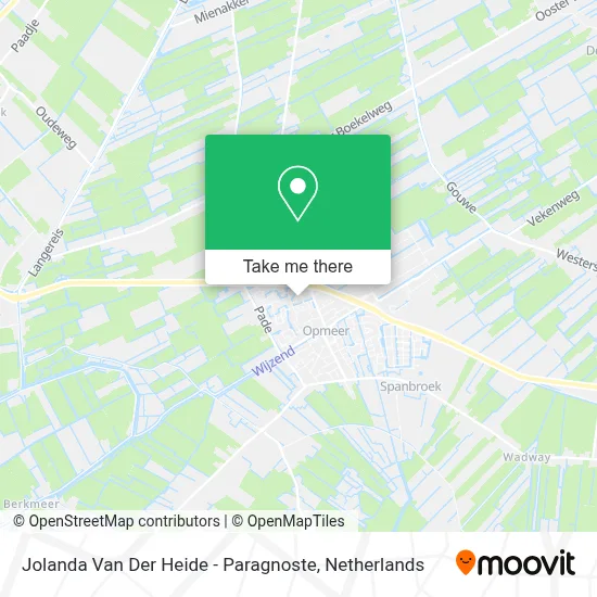 Jolanda Van Der Heide - Paragnoste map