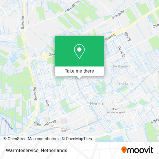 Warmteservice map