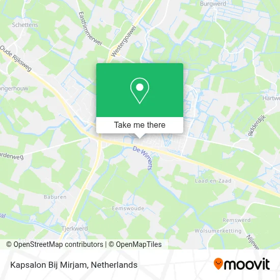 Kapsalon Bij Mirjam map