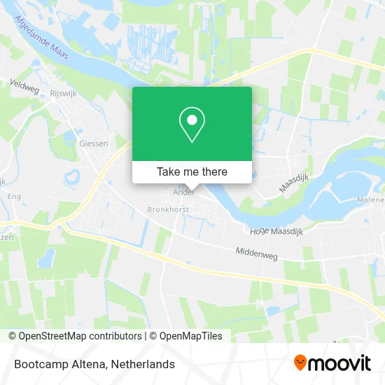 Bootcamp Altena Karte