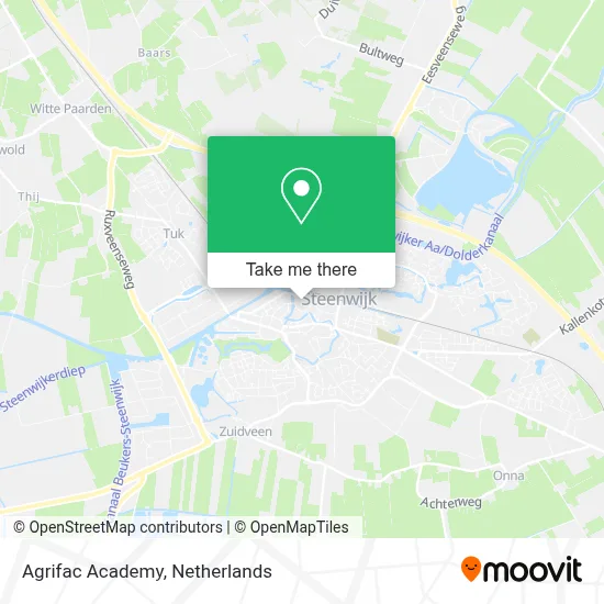 Agrifac Academy map