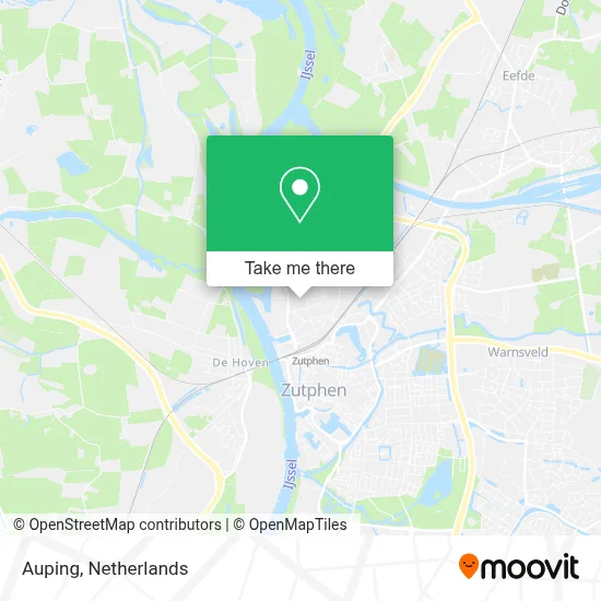 Auping map