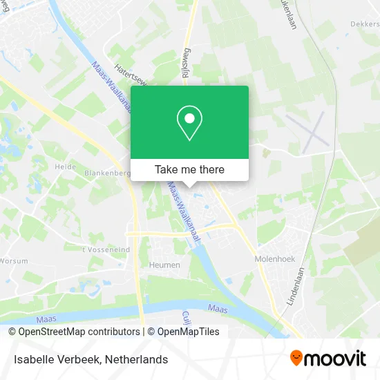 Isabelle Verbeek map