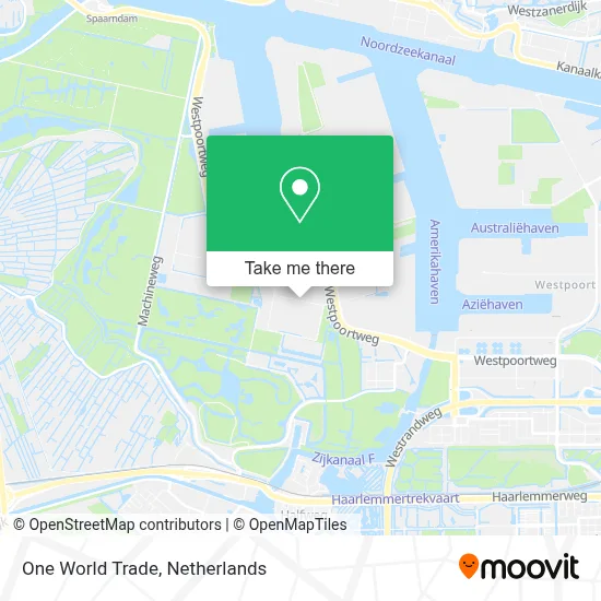 One World Trade map