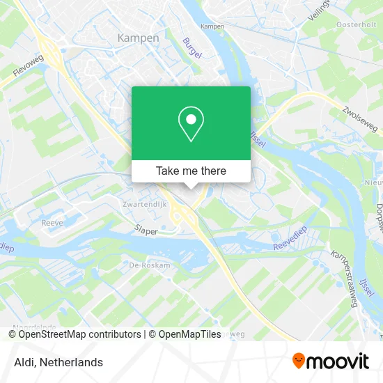 Aldi map