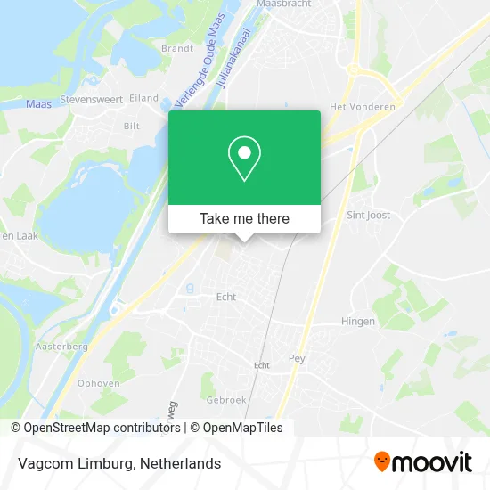 Vagcom Limburg map