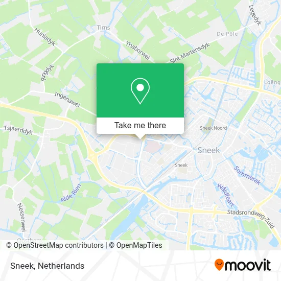 Sneek map
