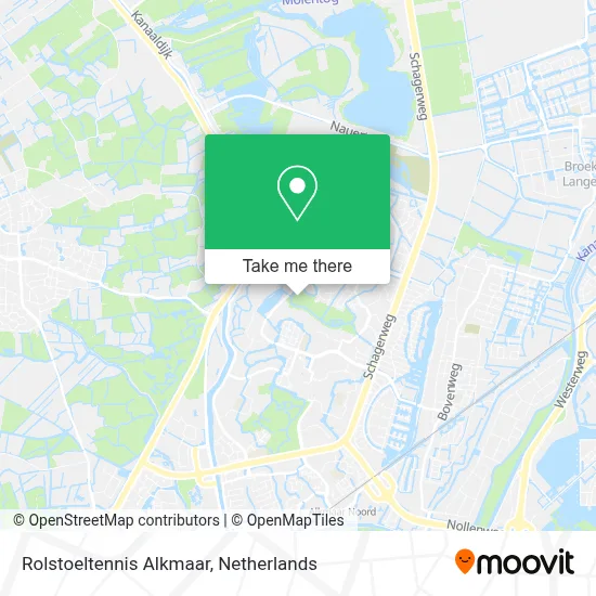 Rolstoeltennis Alkmaar map