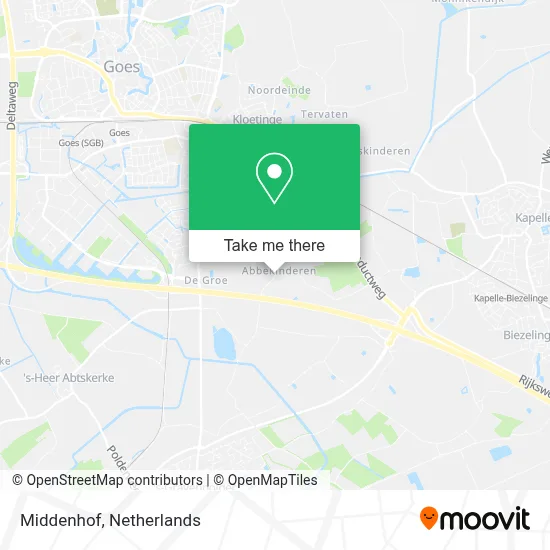 Middenhof map