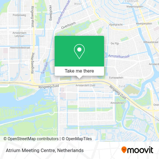Atrium Meeting Centre map
