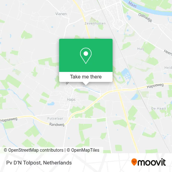 Pv D'N Tolpost map