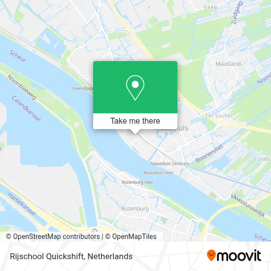 Rijschool Quickshift map