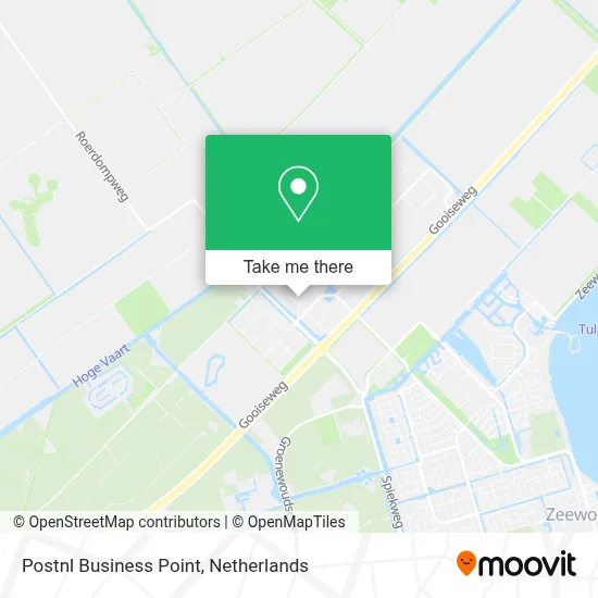 Postnl Business Point map