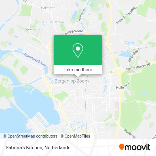Sabrina's Kitchen map