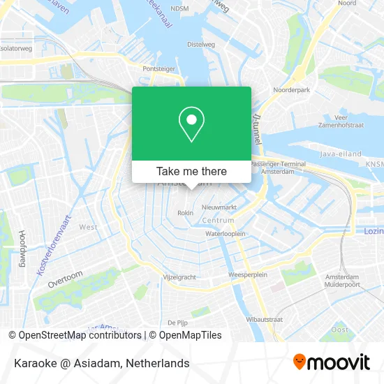 Karaoke @ Asiadam map