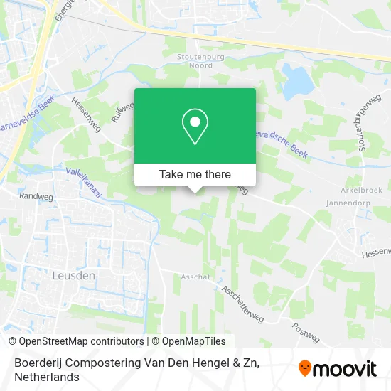 Boerderij Compostering Van Den Hengel & Zn map