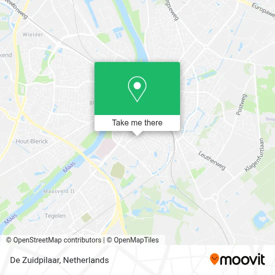 De Zuidpilaar Karte