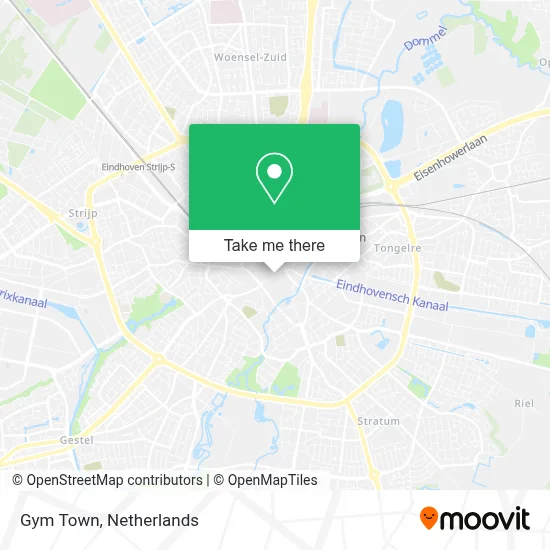 Gym Town map