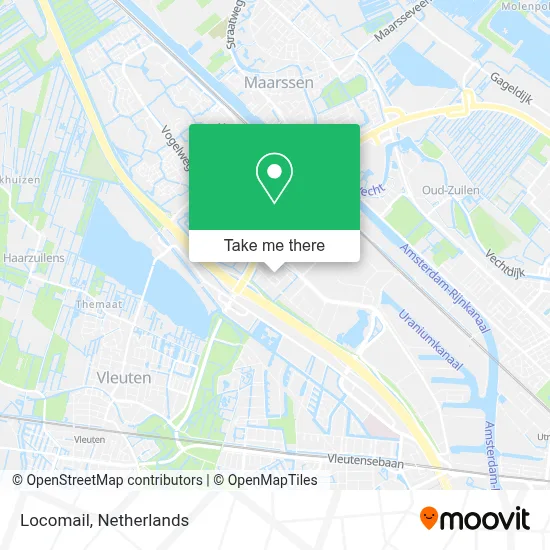 Locomail map