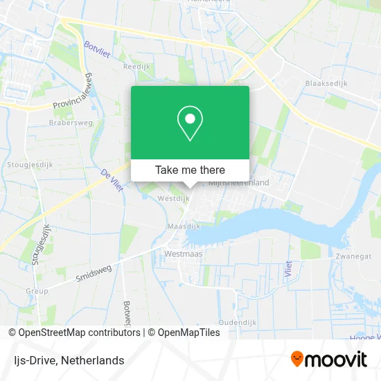 Ijs-Drive map