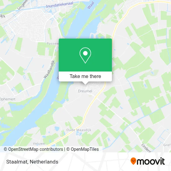 Staalmat map