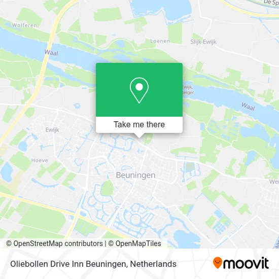 Oliebollen Drive Inn Beuningen map