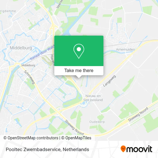 Pooltec Zwembadservice map