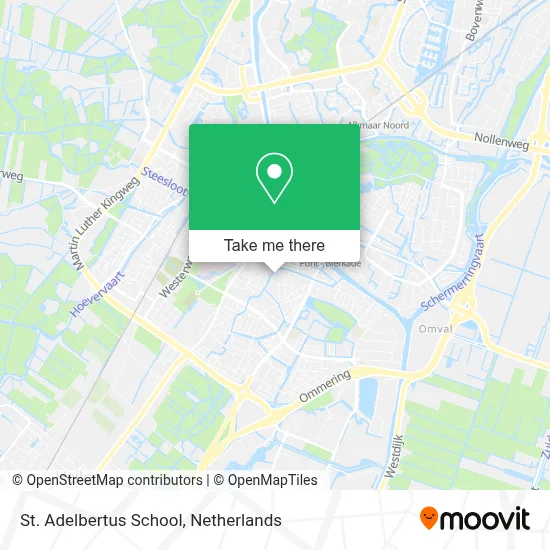 St. Adelbertus School map