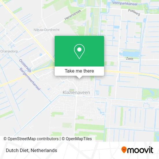 Dutch Diet map
