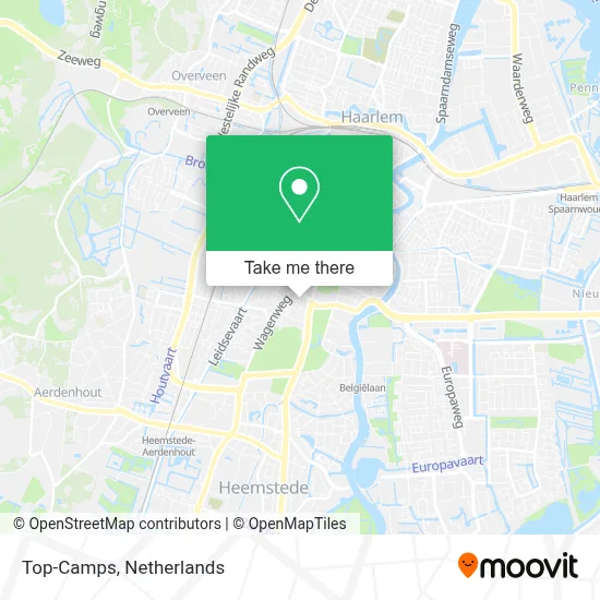 Top-Camps map