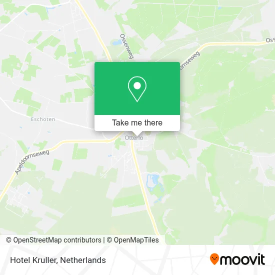 Hotel Kruller map