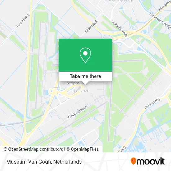 Museum Van Gogh map