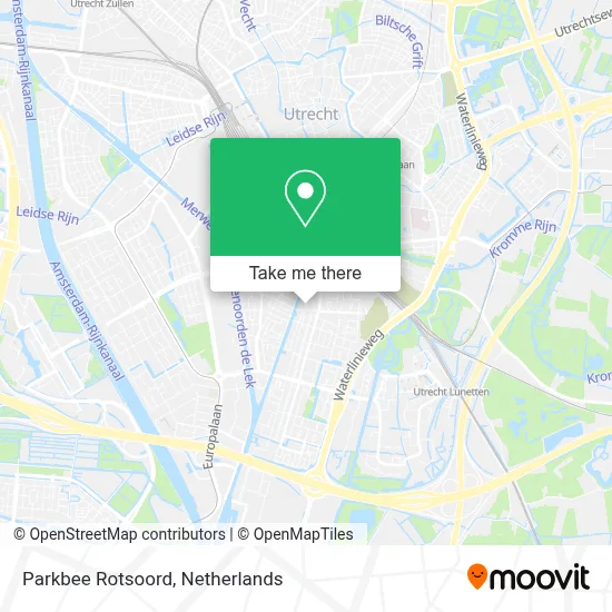 Parkbee Rotsoord map