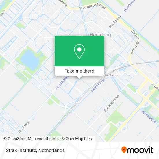 Strak Institute map
