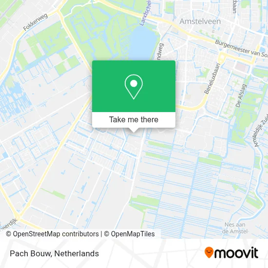 Pach Bouw map