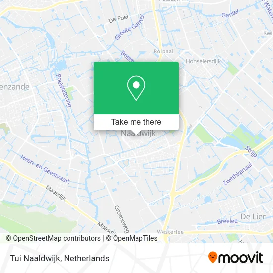 Tui Naaldwijk map